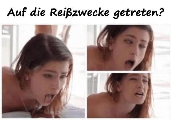 Auf die Reißzwecke getreten?