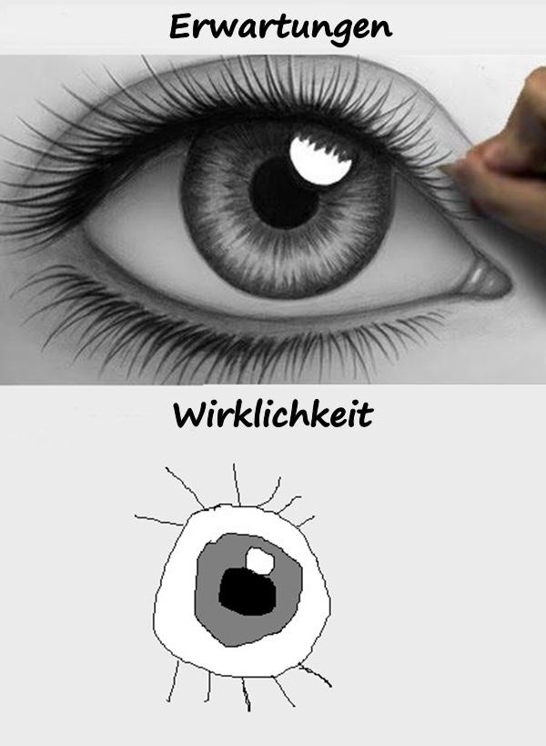 Auge - Zeichnung