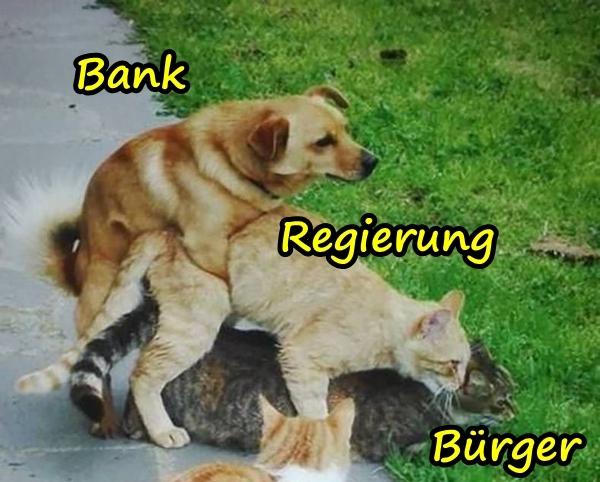 Bank, Regierung und Bürger