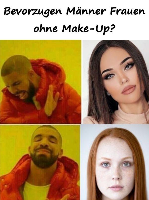 Bevorzugen Männer Frauen ohne Make-Up?