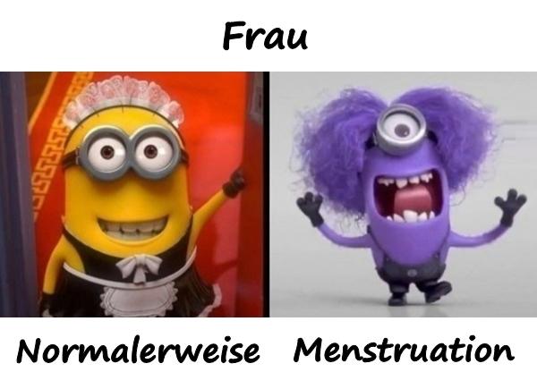 Frau und Menstruation