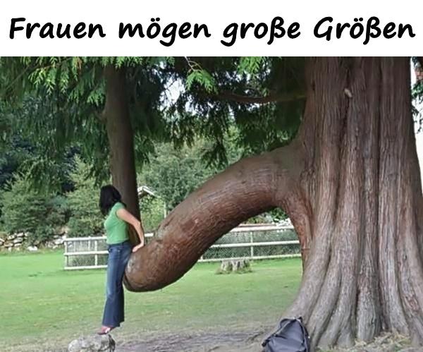 Frauen mögen große Größen