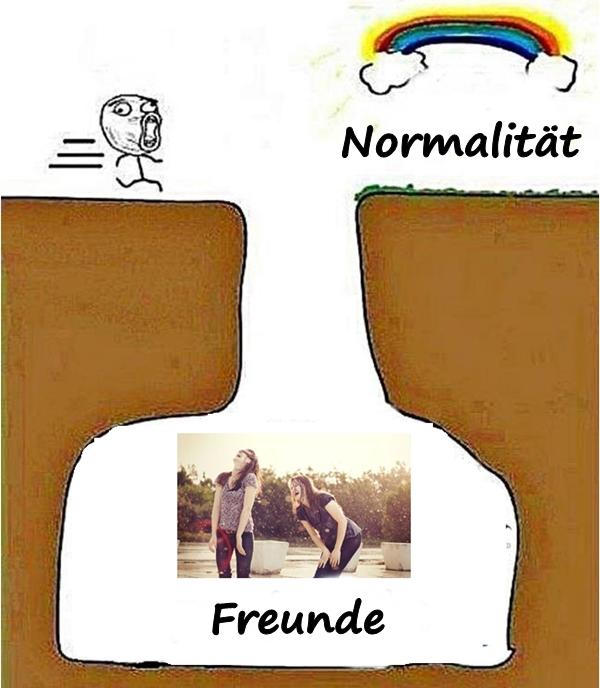 Freunde vs. Normalität