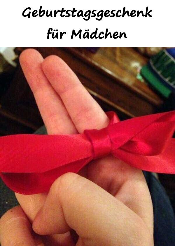 Geburtstagsgeschenk für Mädchen