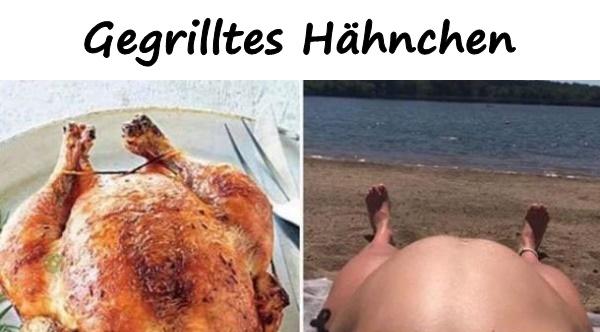 Gegrilltes Hähnchen