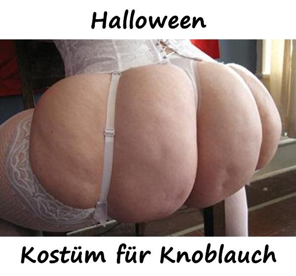 Halloween - Kostüm für Knoblauch