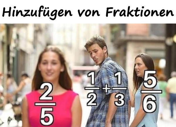 Hinzufügen von Fraktionen