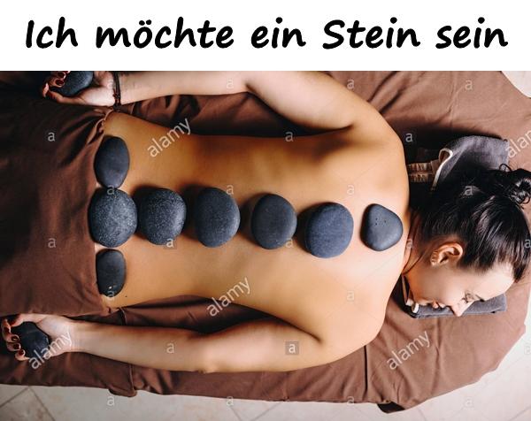 Ich möchte ein Stein sein