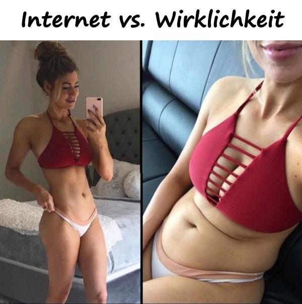 Internet vs. Wirklichkeit