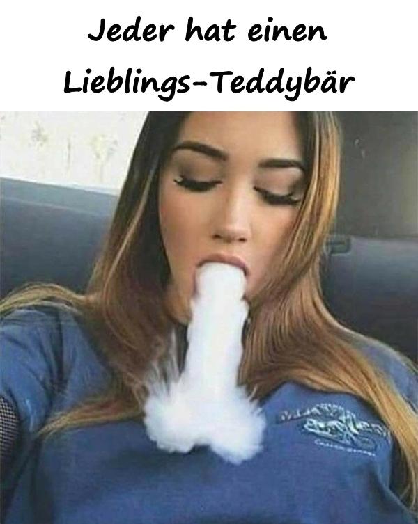 Jeder hat einen Lieblings-Teddybär