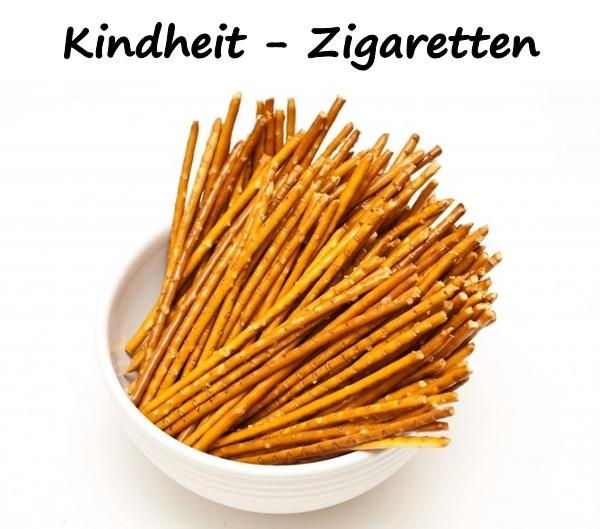 Kindheit - Zigaretten