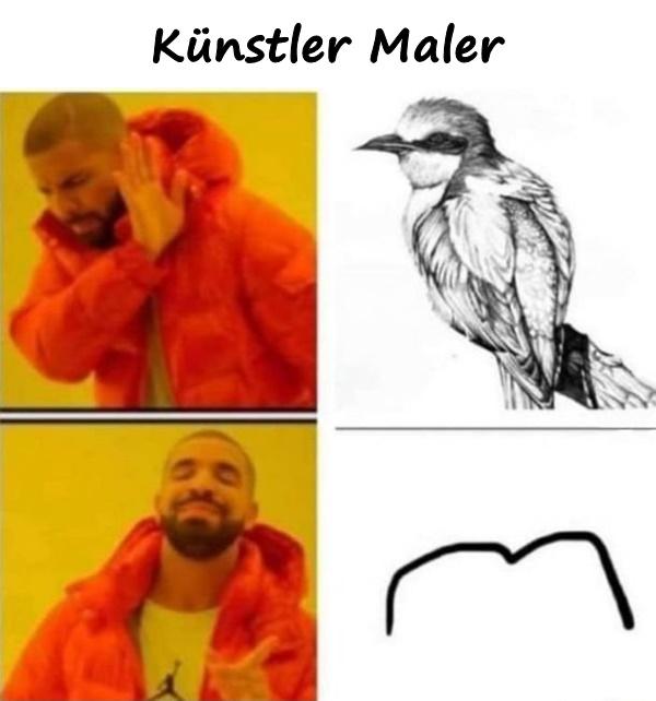 Künstler Maler