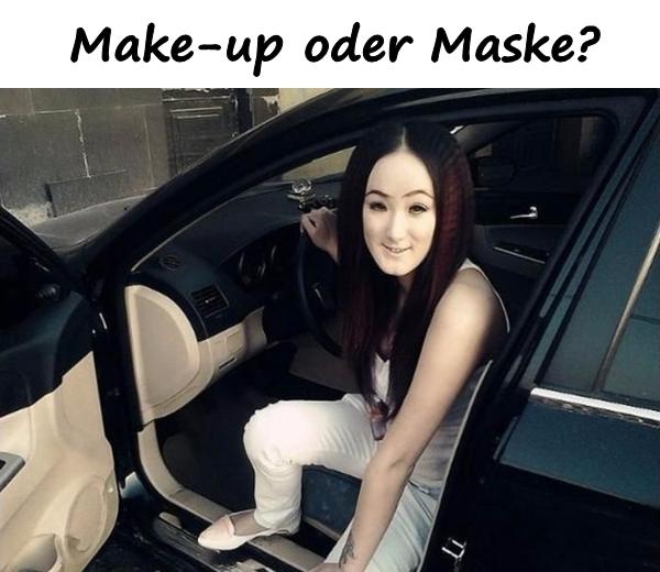 Make-up oder Maske?