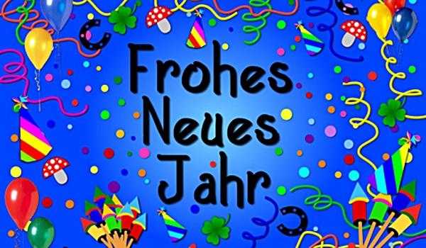 Neujahrswünsche: Frohes neues Jahr