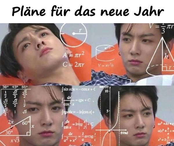 Pläne für das neue Jahr