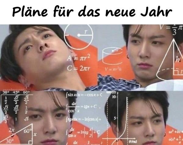 Pläne für das neue Jahr