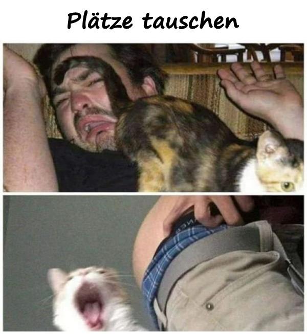 Plätze tauschen