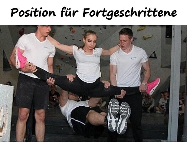 Position für Fortgeschrittene