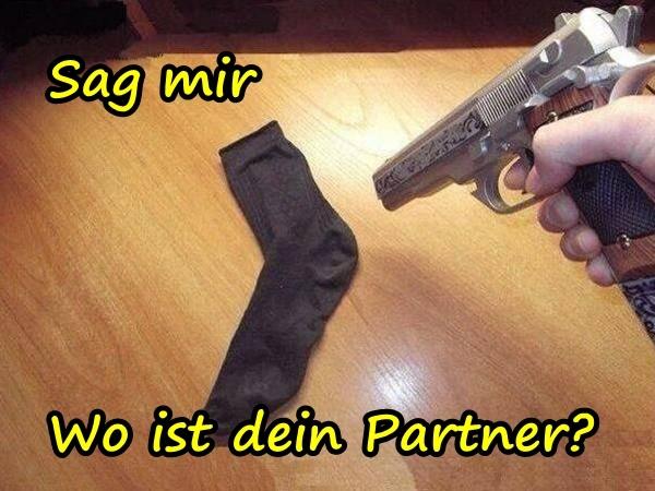 Sag mir, wo ist dein Partner?