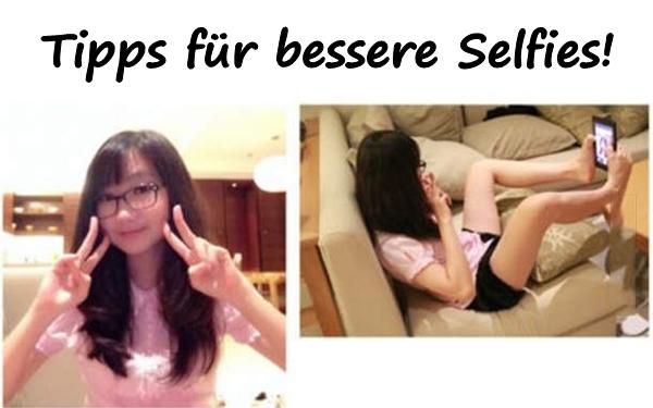 Tipps für bessere Selfies!