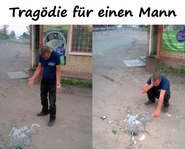 Tragödie für einen Mann