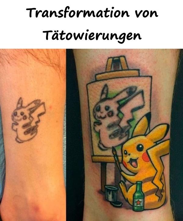 Transformation von Tätowierungen