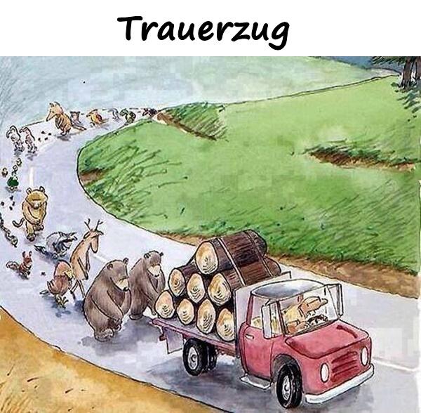 Trauerzug