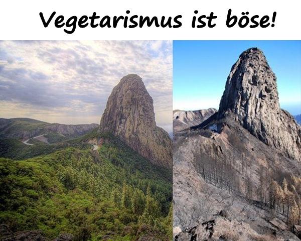 Vegetarismus ist böse!