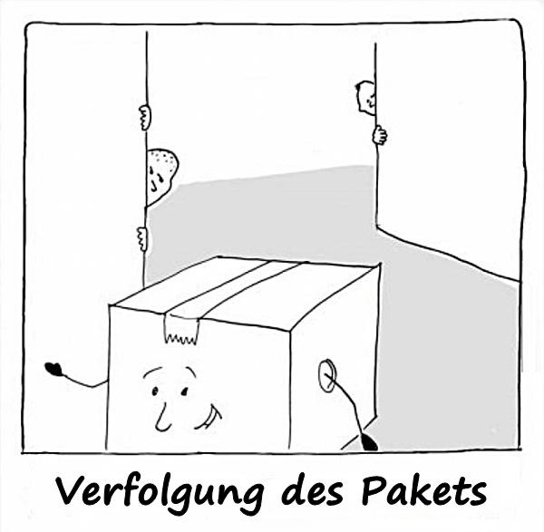 Verfolgung des Pakets