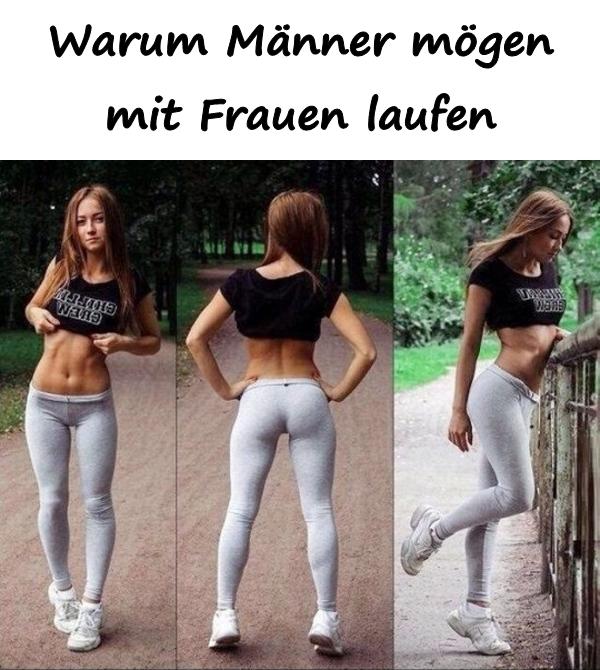 Warum Männer mögen mit Frauen laufen