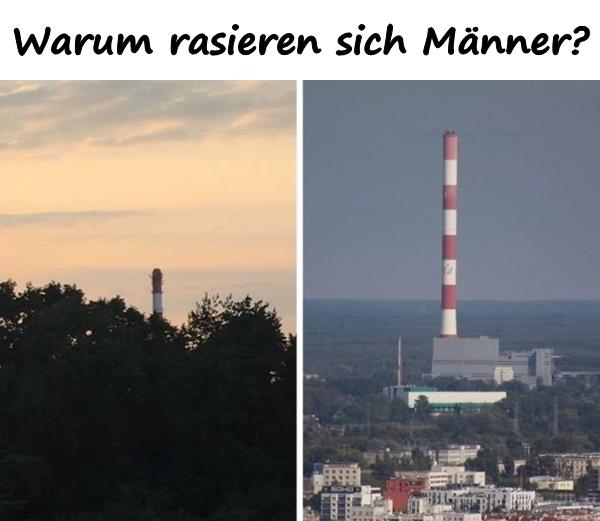 Warum rasieren sich Männer?