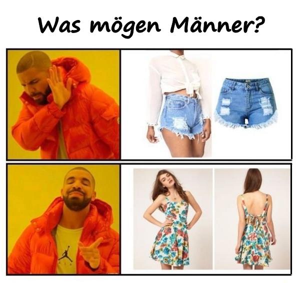 Was mögen Männer?