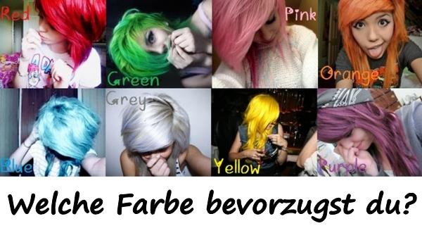 Welche Farbe bevorzugst du?