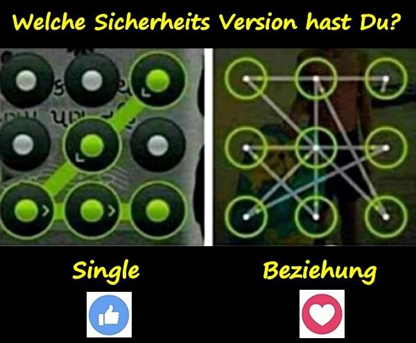 Welche Sicherheits Version hast Du?