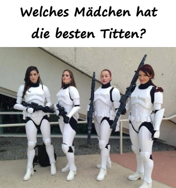 Welches Mädchen hat die besten Titten?