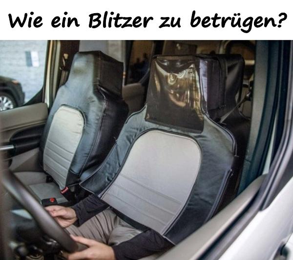 Wie ein Blitzer zu betrügen?