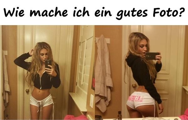 Wie mache ich ein gutes Foto?