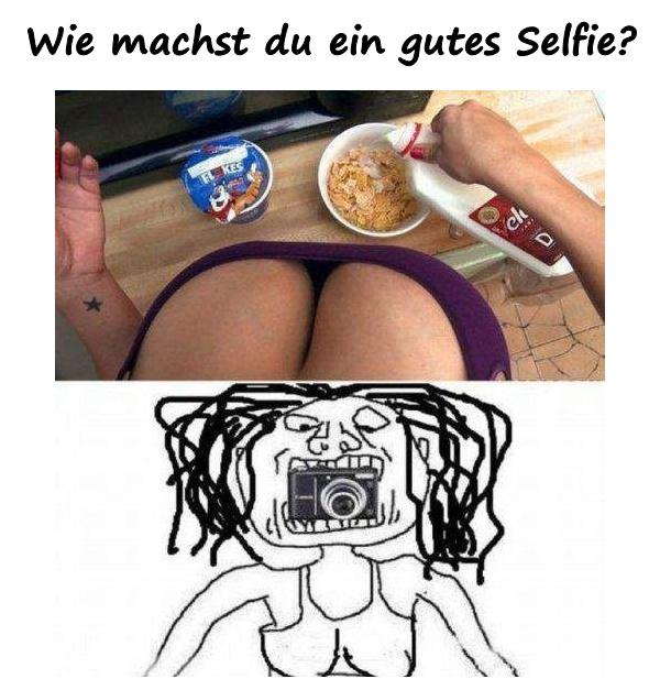 Wie machst du ein gutes Selfie?