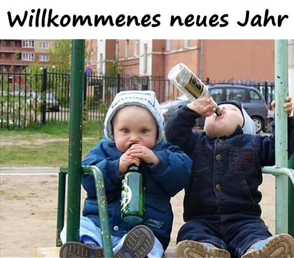 Willkommenes neues Jahr