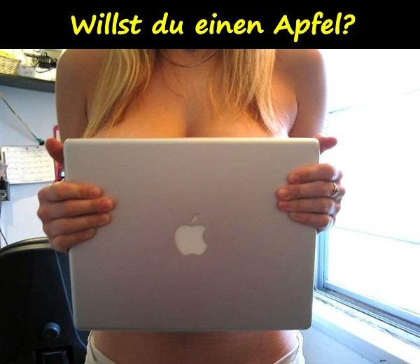 Willst du einen Apfel?