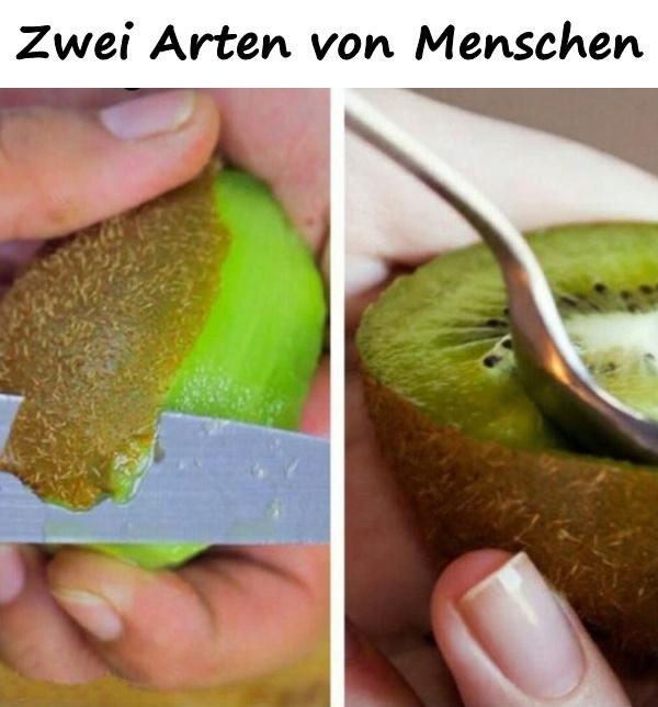 Zwei Arten von Menschen