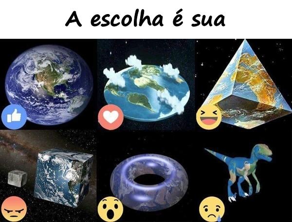 A escolha é sua