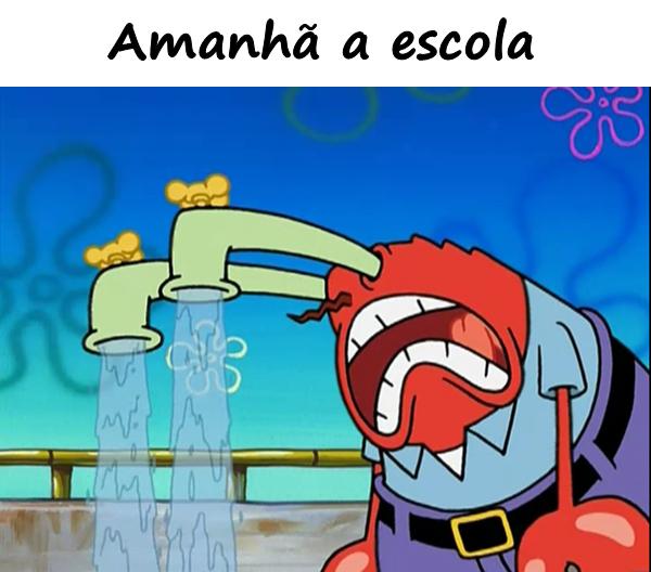 Amanhã à escola