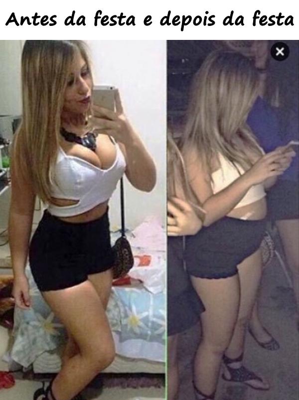 Antes da festa e depois da festa