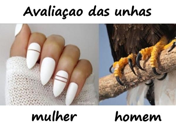 Avaliação das unhas