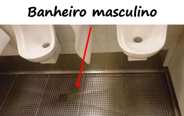Banheiro masculino