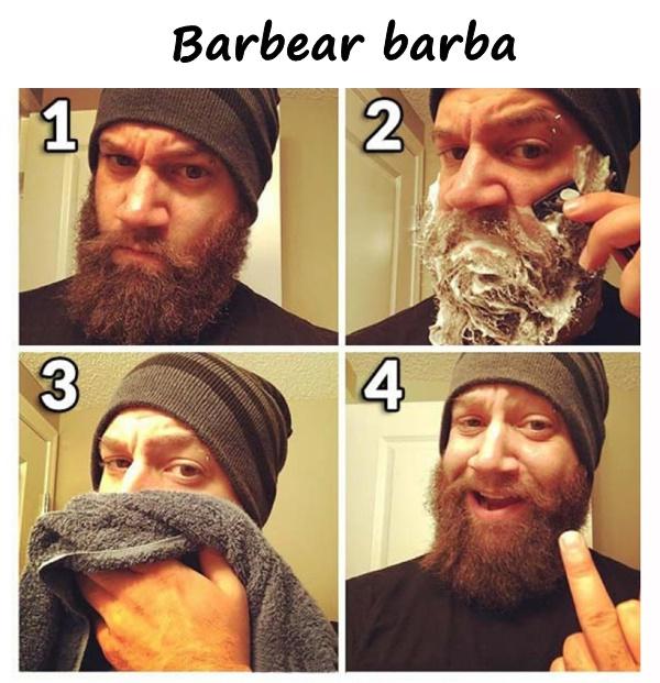 Barbear barba