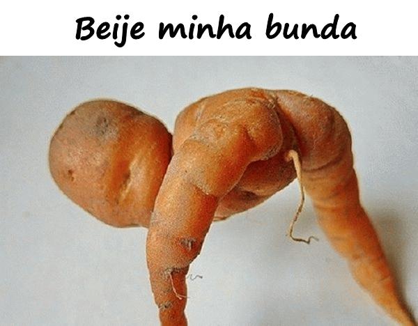 Beije minha bunda