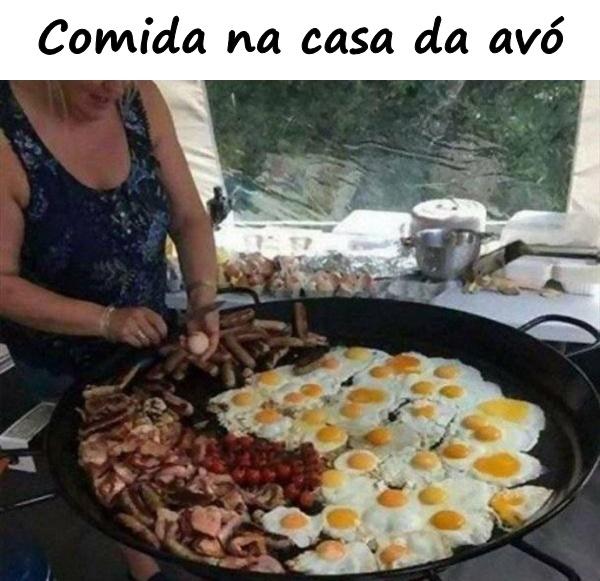 Comida na casa da avó