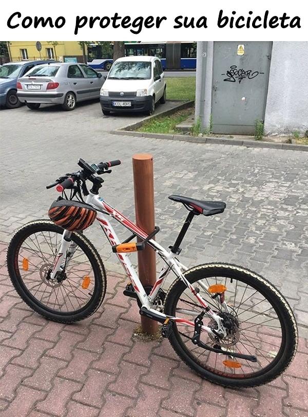 Como proteger sua bicicleta